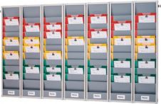 NW Planungstafel 5 Segmente B1700xH1282xT78mm inkl. Wandprofil f. DIN A4 (9000451250)