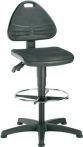 NW Arbeitsdrehstuhl ISITEC Bodengleiter+Fußring Integralschaum schwarz 580-850mm (9000454062)