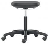 NW Drehhocker Labsit m.Rollen Integralschaum Sitz-H.450-650mm BIMOS (9000454082)