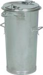 NW Mülleimer 50l Stahlbl.TZN o.Bügel (9000466101)