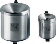 NW Sicherheitswandascher D.110xH120mm silber m.Kippvorrichtung TKG (9000468032)