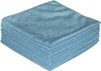 NW Mikrofasertuch ECONOMY blau L400xB400ca.mm Textil 1 KT Nordvlies (9000469026)