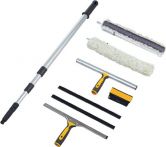 NW Fensterreinigungsset 8 tlg.B.350mm m.Alustiel Wischer Einwascher VERMOP (9000472112)