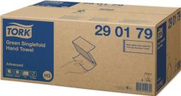 NW Handtücher TORK 2-lagig,Dekorprägung,advanced grün L230xB250ca.mm 3750 Tücher/VE (9000474172)