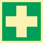 NW Rettungszeichen ASR A1.3/DIN EN ISO 7010/DIN 67510 L148xB148mm Erste Hilfe Ku. (9000477462)