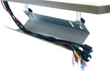 NW Kabelkanal B460xT185xH100mm silber f.Schreibtisch (9000483285)