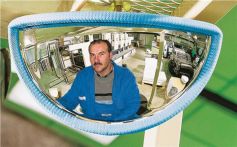 NW Gabelstaplerspiegel H151xB288mm 180 Grad Sichtfeld 1m SPL (9000490220)