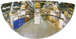 NW Gabelstaplerspiegel H128xB258mm 180 Grad Sichtfeld 1m SPL (9000490221)