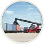 NW Verkehrsspiegel HxBmm D.800mm Kunststoff,weiß 22m (9000490237)