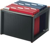 NW Hängeregistraturständer Ku.schwarz H260xB360xT380mm f.ca.40 Mappen HELIT (9000493316)