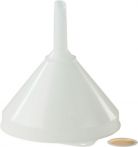 NW Trichter D.208/20mm H.218mm HD-Polyethylen natur m.Sieb HÜNERSDORFF (9000495176)