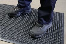 NW Arbeitsplatzbodenbelag Fertigmatte L900xB600xS15mm schwarz PUR COBA (9149455476)