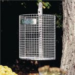 NW Abfallkorb H400xB430xT210mm 27l Drahtgitter verz.m.gelochtem BD (9194491022)