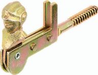 NW Fensterladenfeststeller L.35mm STA galv.gelb verz.m.Anschlag GAH (3000200275)