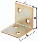 NW Breitwinkel Maß a 30mm Schenkel-L.30mm galv.gelb verz.gleichschenklig GAH (3000200369)