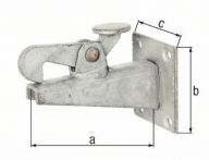 NW Torfeststeller 100x65x50mm STA roh TZN z. Anschr. GAH (3000200592)
