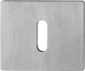 NW Schlüsselrosetten-Paar E847NS VA F69 Schildstärke 2mm OB rechteck. (3000203529)