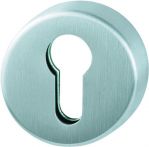 NW Schlüsselrosette E42HS VA F69 Schildstärke 10mm PZ rd. (3000203540)