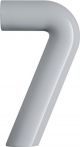 NW Hausnummer Ziffer 7 Spezial-Polyamid 99 reinweiß 165mm D.33mm HEWI (3000206600)