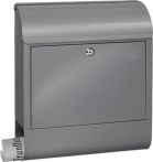 NW Briefkasten Scandic H.460mm B.380mm T.125mm silber STA DIN C4 BURG-WÄCHTER (3000253463)