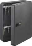 NW Schlüsselbox KC H.200mm B.160mm T.60mm schwarz Stahlblech Anz. Hak. 20 St. (3000253472)