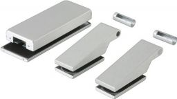 NW Glastürbeschlag STUDIO Classic Gegenkasten LM silber elox.UV DIN L/R (3000254455)