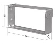NW Leiter- u.Geräteh.L.200mm H.90mm B.40mm VORMANN (3000273046)