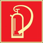 NW Brandschutzzeichen BGV A8 L200xB200mm Feuerlöscher Folie (3000277561)