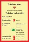 NW Brandschutzzeichen BGV A8 L210xB297mm Brandschutzordnung Ku. (3000277605)