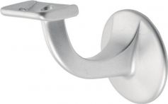 NW Handlaufträger 3503 Alu.silberf.elox.D.Wandplatte 56mm ger.Auflage Hermeta (3000283291)