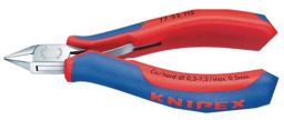 NW Elektronikseitenschneider DIN ISO 9654 L.115mm spitz/flach m.kl.Facette Knipex (4000794636)