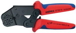 NW Crimp-Hebelzange L.195mm für unisol.Verbinder 2-K-Griffe Öffnungsfeder Knipex (4000794818)