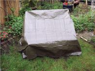 NW Gewebeplane Super Tarb Stand.B.8000xL.10000mm m.Aluminiumösen olivgrün (4000818879)