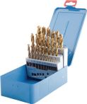 NW Spiralbohrersatz DIN338 Typ N D.1-10x0,5mm HSS TiN 19tlg.Metallkassette (4000861945)