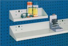 NW Ablageboden B450xT170xH105/30mm lichtgrau f.Lochplatten BOTT (9000429043)