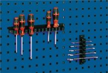 NW Klemmhalter B.300mm Anz.Aufnahmen 13 f.Lochplatten 3St./Btl.BOTT (9000429131)