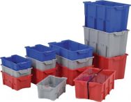 NW Drehstapelbehälter PP rot L480xB312xH200mm LA-KA-PE (9000446190)