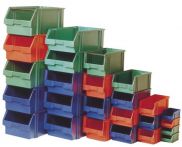 NW Sichtlagerkasten L88/64xB102xH51mm PS rot LA-KA-PE (9000449030)