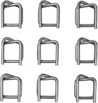 NW Verschlussklemme B.13mm STA f.Umreifungsbänder verz.1000 St./Krt. (9000487648)