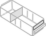 NW Etikettensatz 48 St.B64xH10mm f.Schubladentyp C weiß/klar RAACO (4000871624)