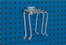 NW Sechsfachhalter B170xT150mm verz.f.Lochplatten BOTT (9000429108)