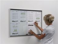 NW Schiebetürschaukasten 8 x DIN A4 B920xH674mm Rahmen eck.f.Innenber.WSM (9000493005)