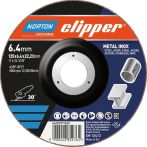 Norton Clipper Trennscheibe gekröpft Metall-Inox