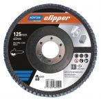 Norton Clipper Tellerfächerschleifscheiben Ø125x22