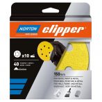 Norton Clipper Schleifscheibe Ø150 6-Loch - 10 Stück