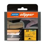Norton Clipper Schleifschwamm, 2-seitig - 123x98x12 mm