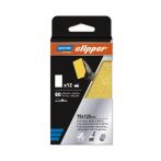 Norton Clipper Schleifblätter - 70x125x40 mm - 12 Stück
