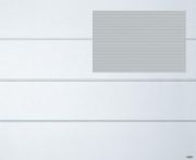 Novoferm Sektionaltor iso 45 Microline-Großlamelle Satin Window Grey