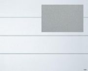 Novoferm Sektionaltor iso 45 Großlamelle Satin Window Grey