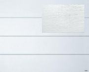 Novoferm Sektionaltor iso 45 Großlamelle Woodgrain Verkehrsweiß